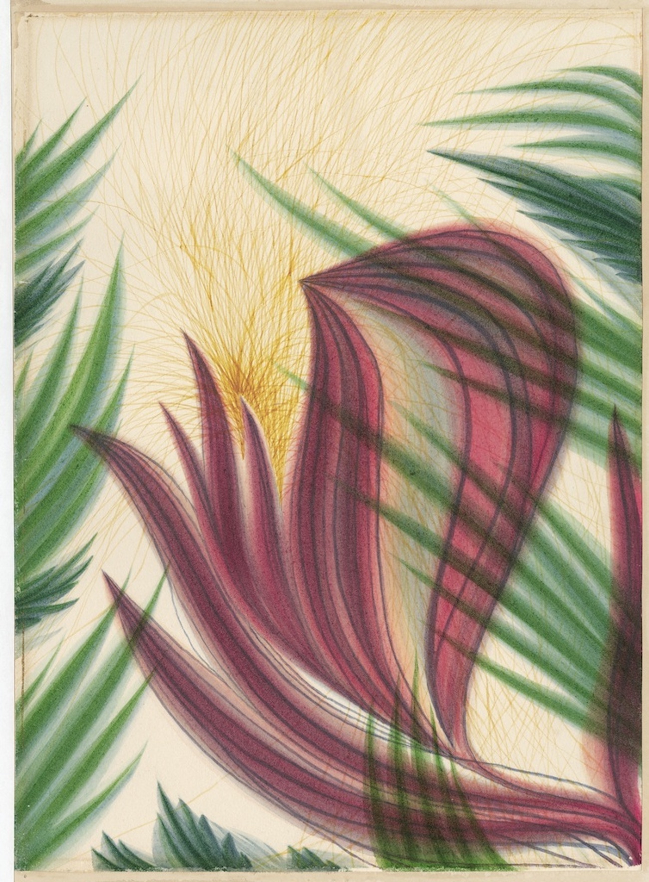 Georgiana Houghton Abstract Painting