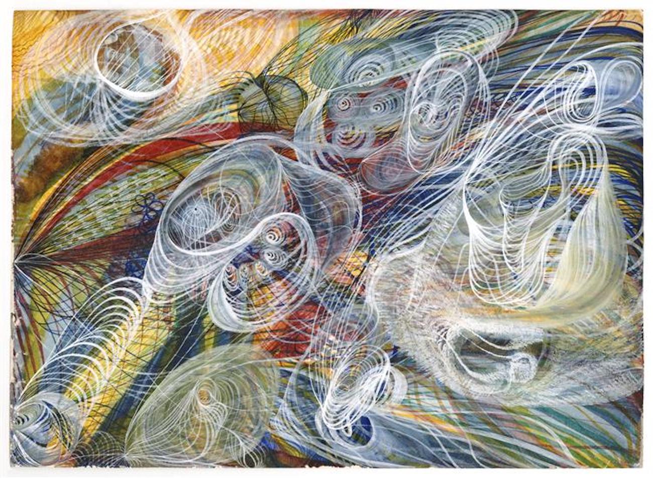 Georgiana Houghton Abstract Painting