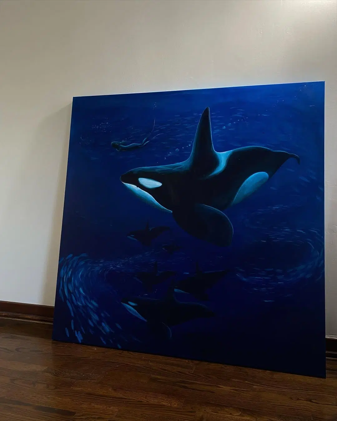 Whale Paintings by Havilah Abrego