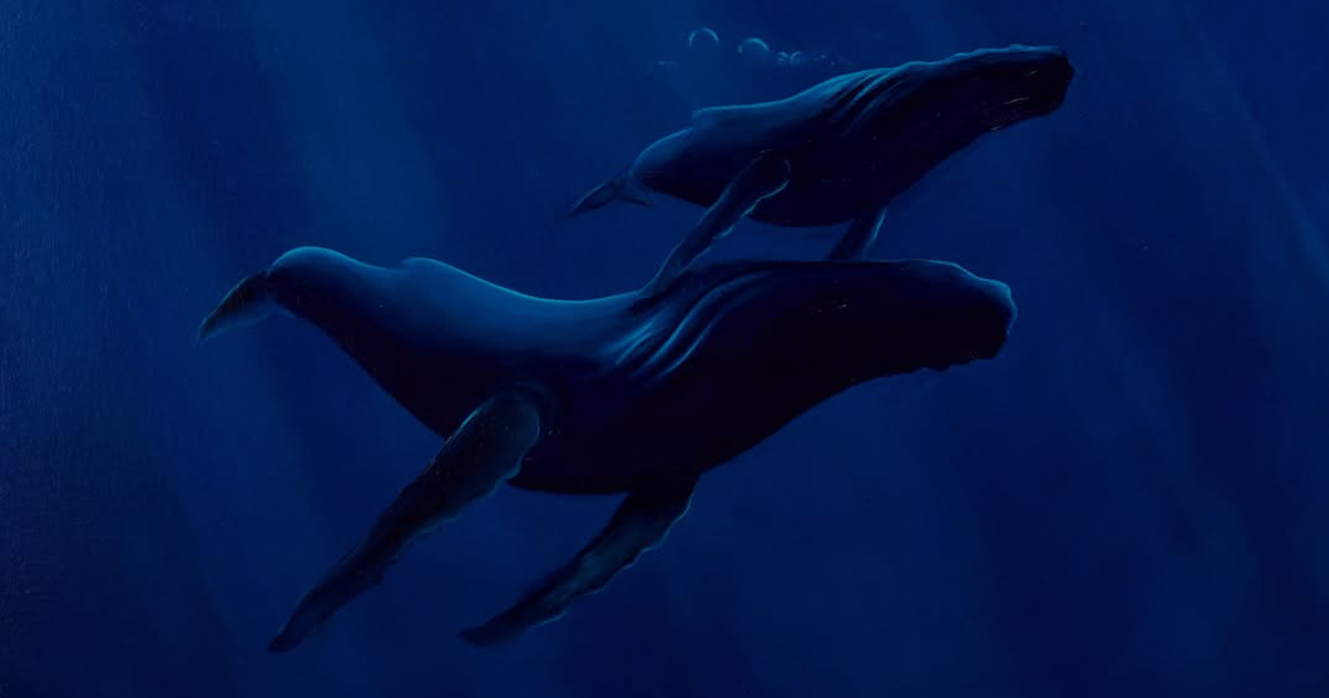 Artist and Marine Biologist Merges Love for Art and Science in Large-Scale Paintings [Interview]