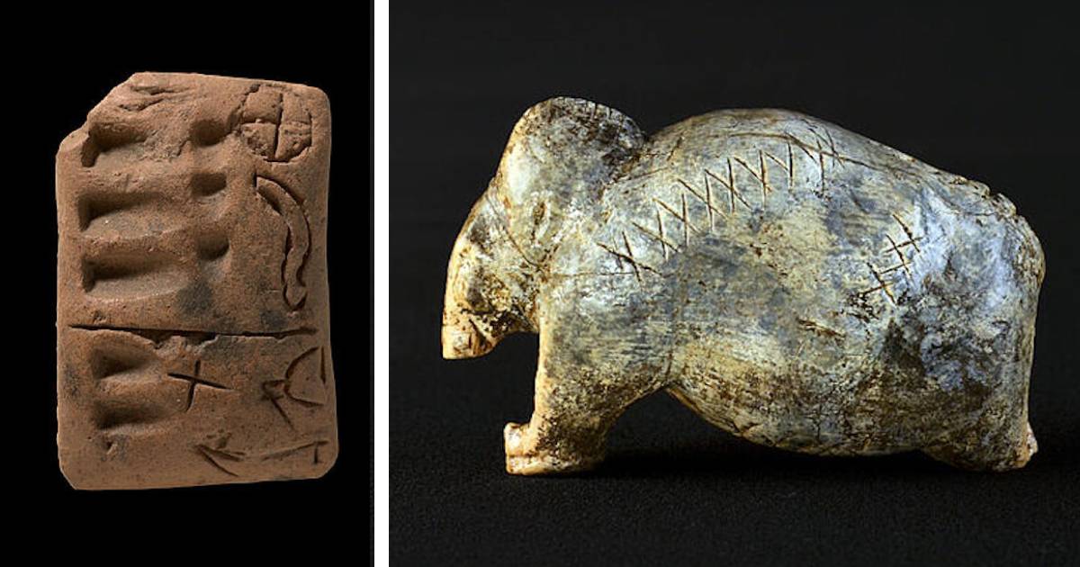 40,000-Year-Old Symbols Carved in Bone May Reveal the Origins of Written Language