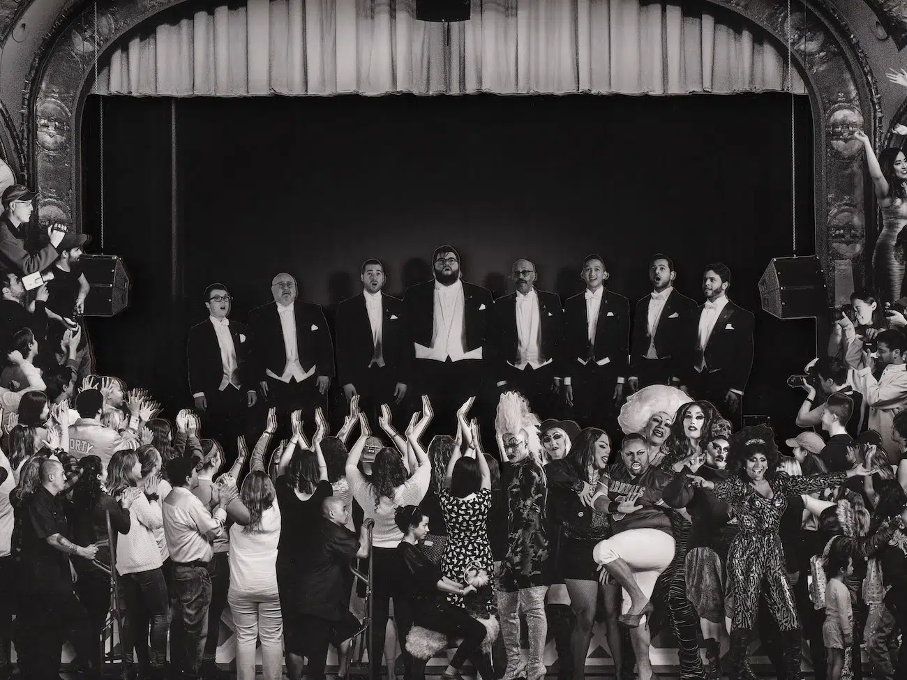 Exhibition view of JR&rsquo;s Horizons at Perrotin Los Angeles, 2026.