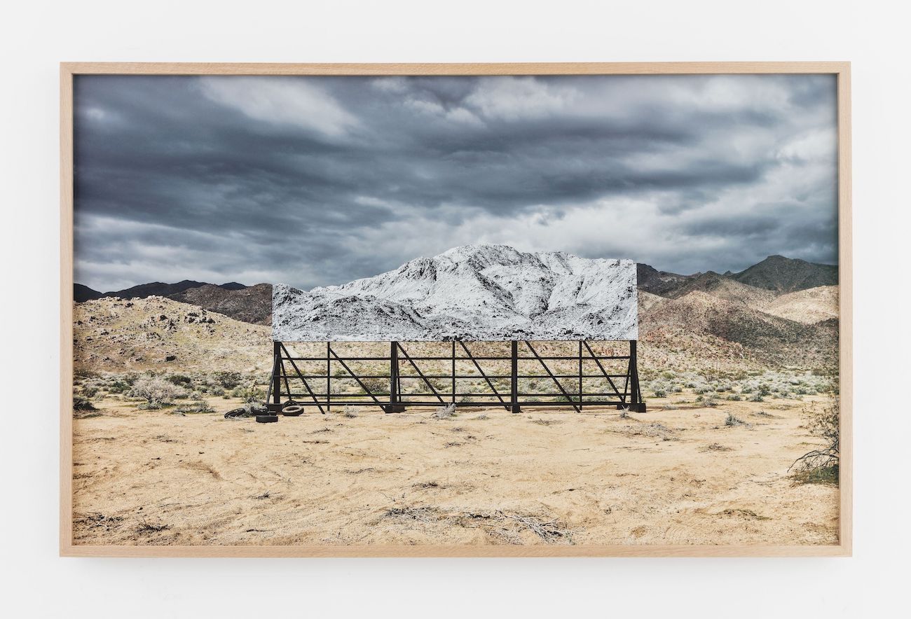 Exhibition view of JR&rsquo;s Horizons at Perrotin Los Angeles, 2026.