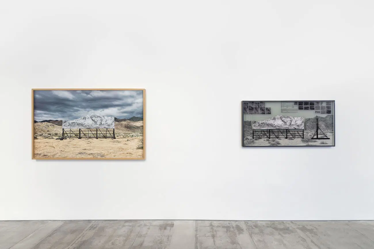 Exhibition view of JR&rsquo;s Horizons at Perrotin Los Angeles, 2026.