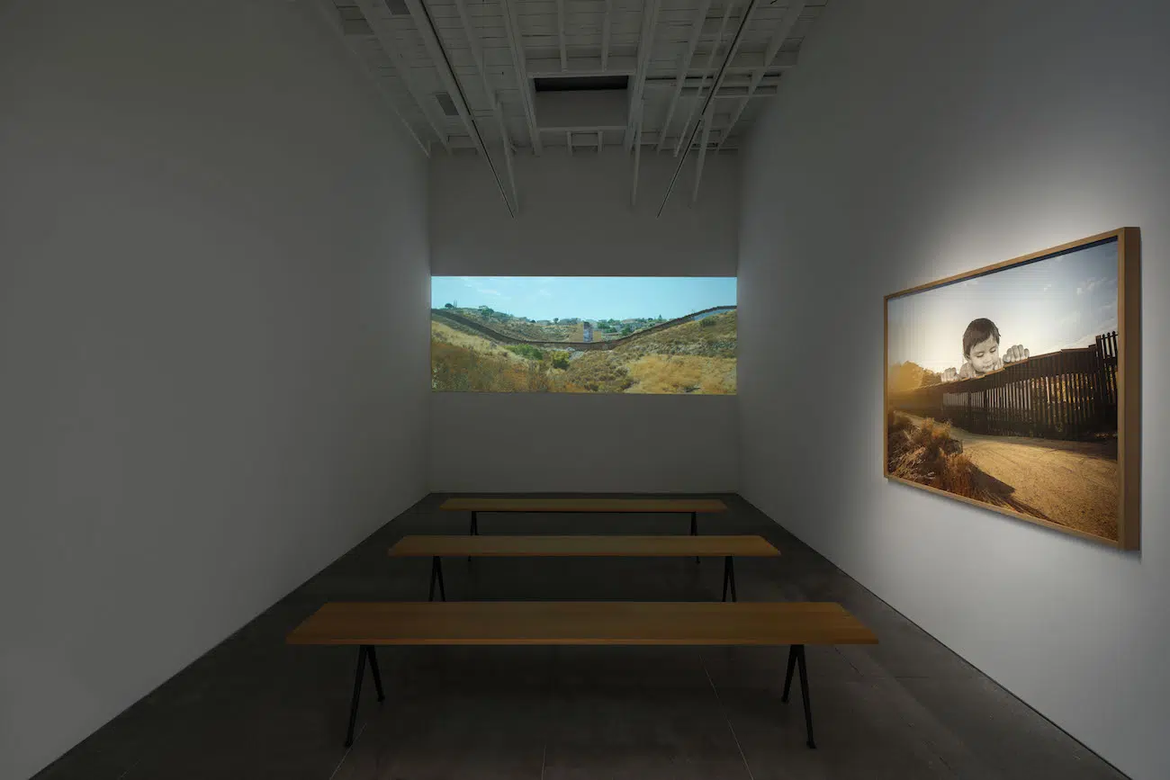 Exhibition view of JR&rsquo;s Horizons at Perrotin Los Angeles, 2026.