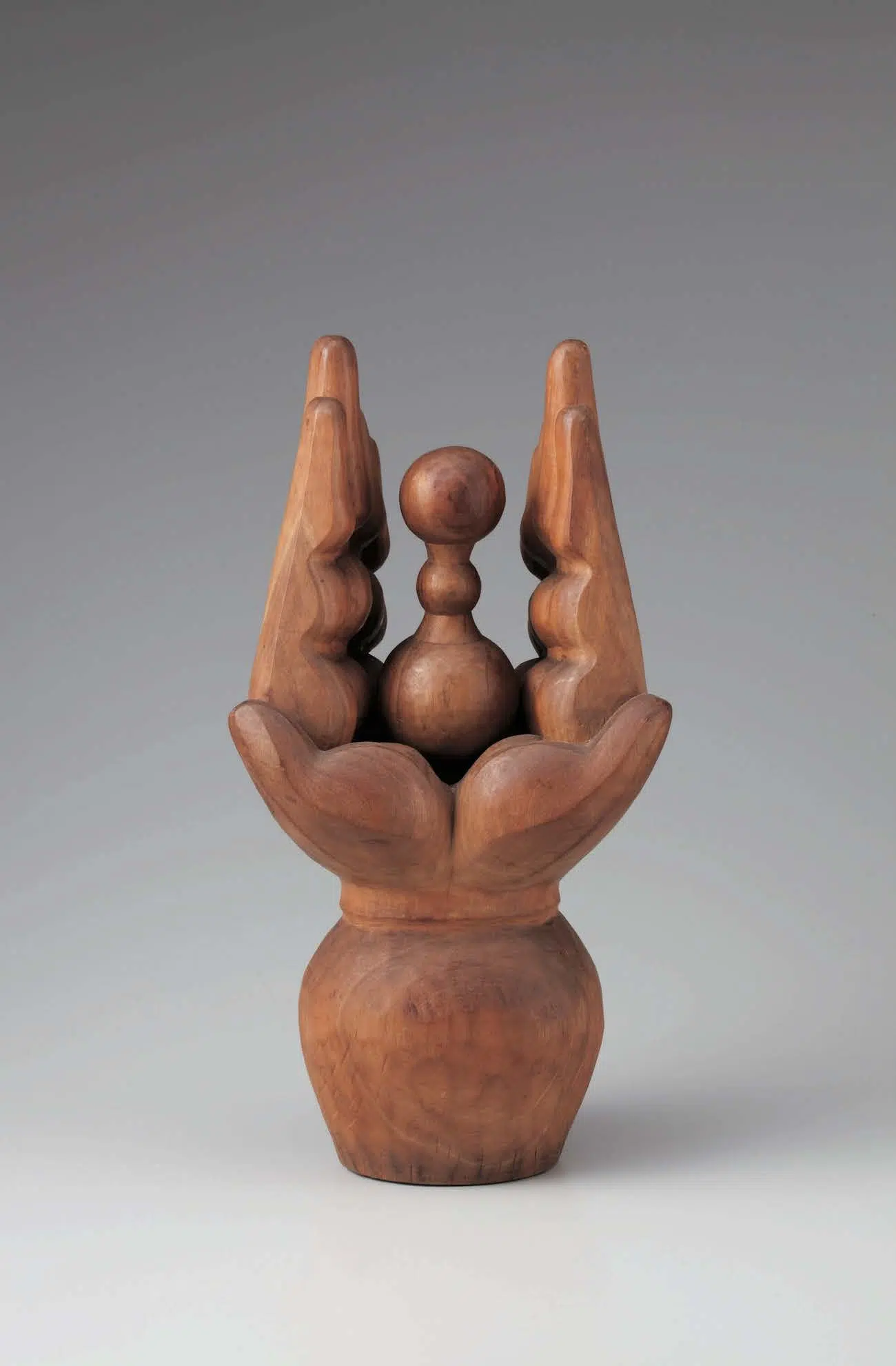 Wooden sculpture, 1955.