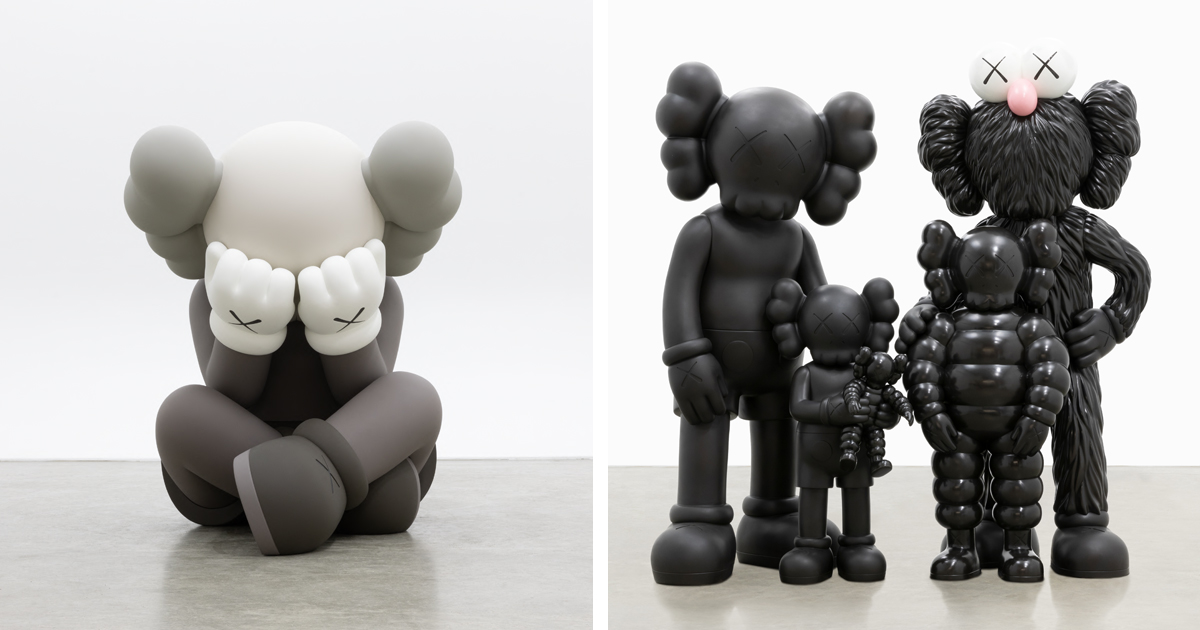 その他 KAWS FAMILY BLACK KAWS-FAMILY-Figures-Black-