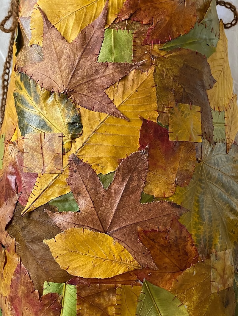 Handmade Leaf Dress by Amanda Meyer
