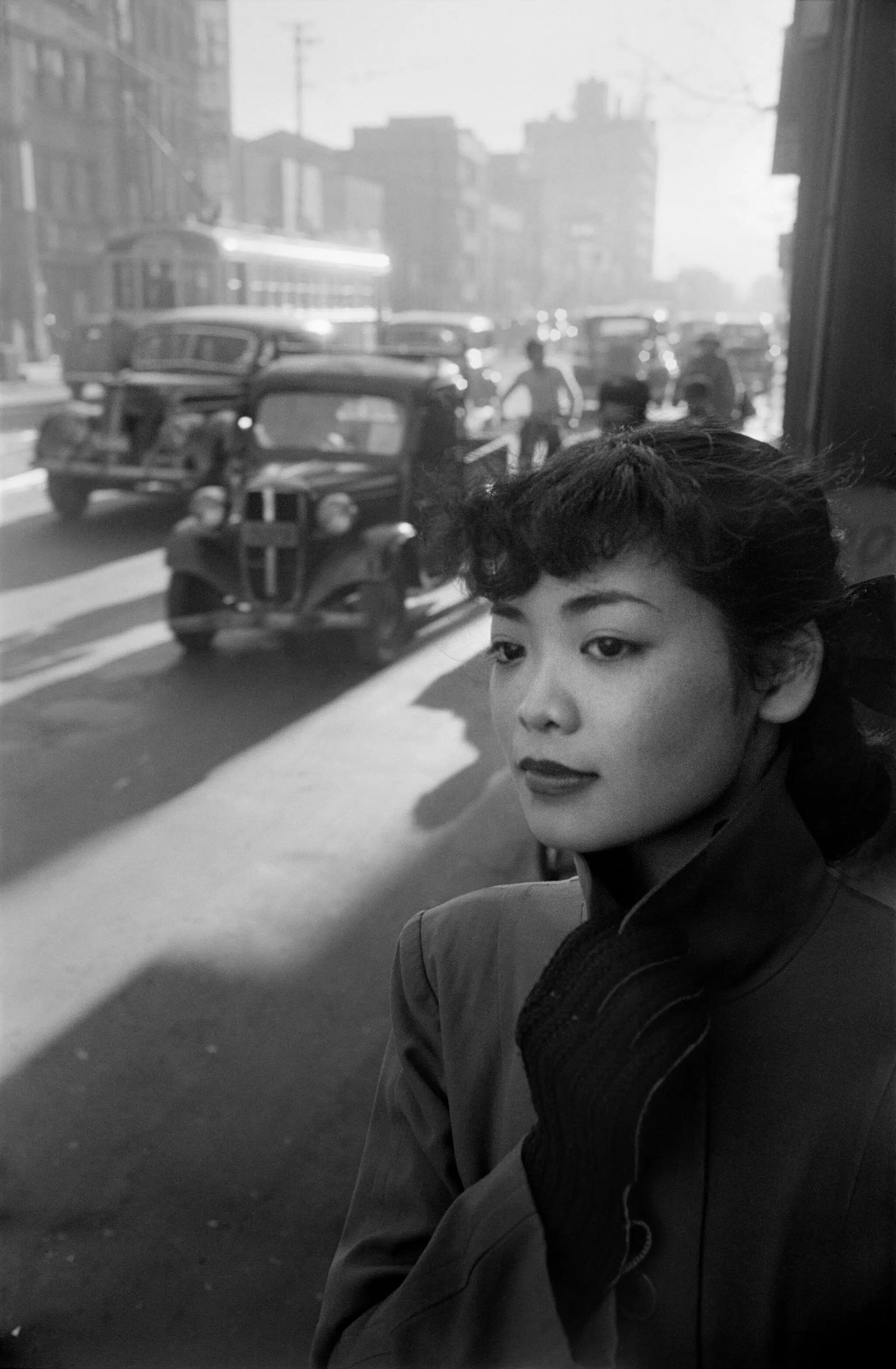 Werner Bischof, Tokyo, Japan, 1951. 20-year-old Michiko Jinuma, a fashion student.