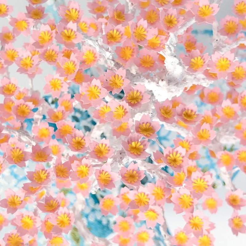 Paper Cranes by Naofumi Hama