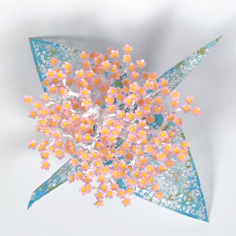 Paper Cranes by Naofumi Hama