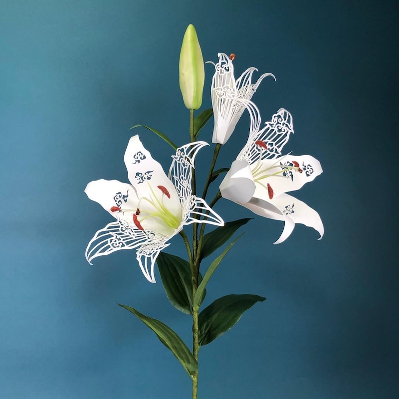 Paper Cranes by Naofumi Hama