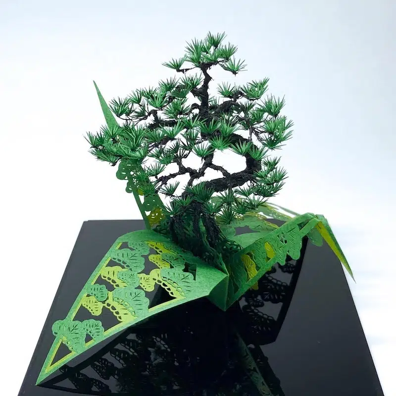 Paper Cranes by Naofumi Hama