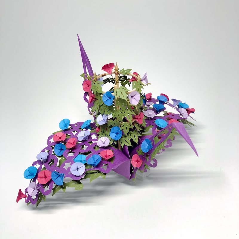 Paper Cranes by Naofumi Hama