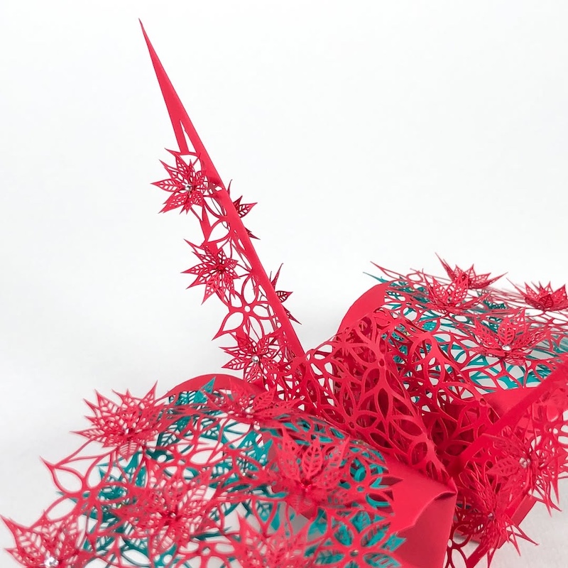 Paper Cranes by Naofumi Hama