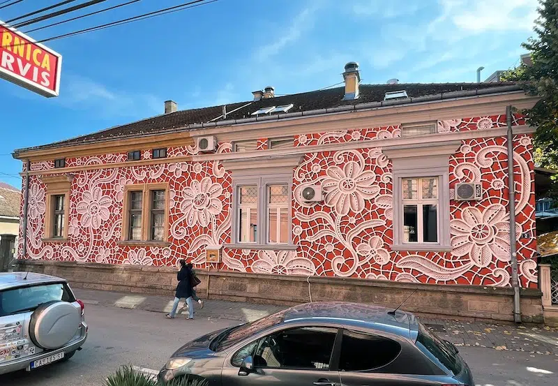 Lace Mural by Nespoon