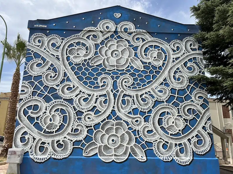 Lace Mural by Nespoon