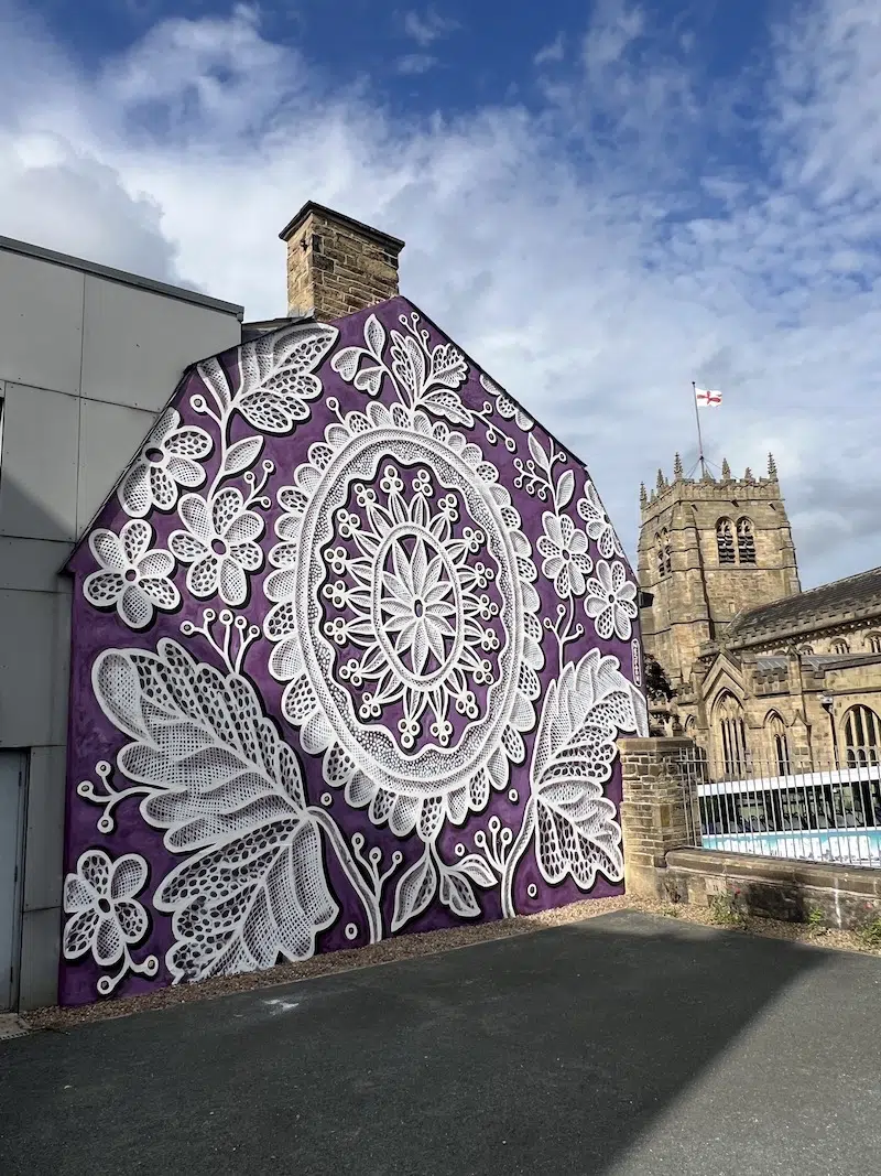 Lace Mural by Nespoon
