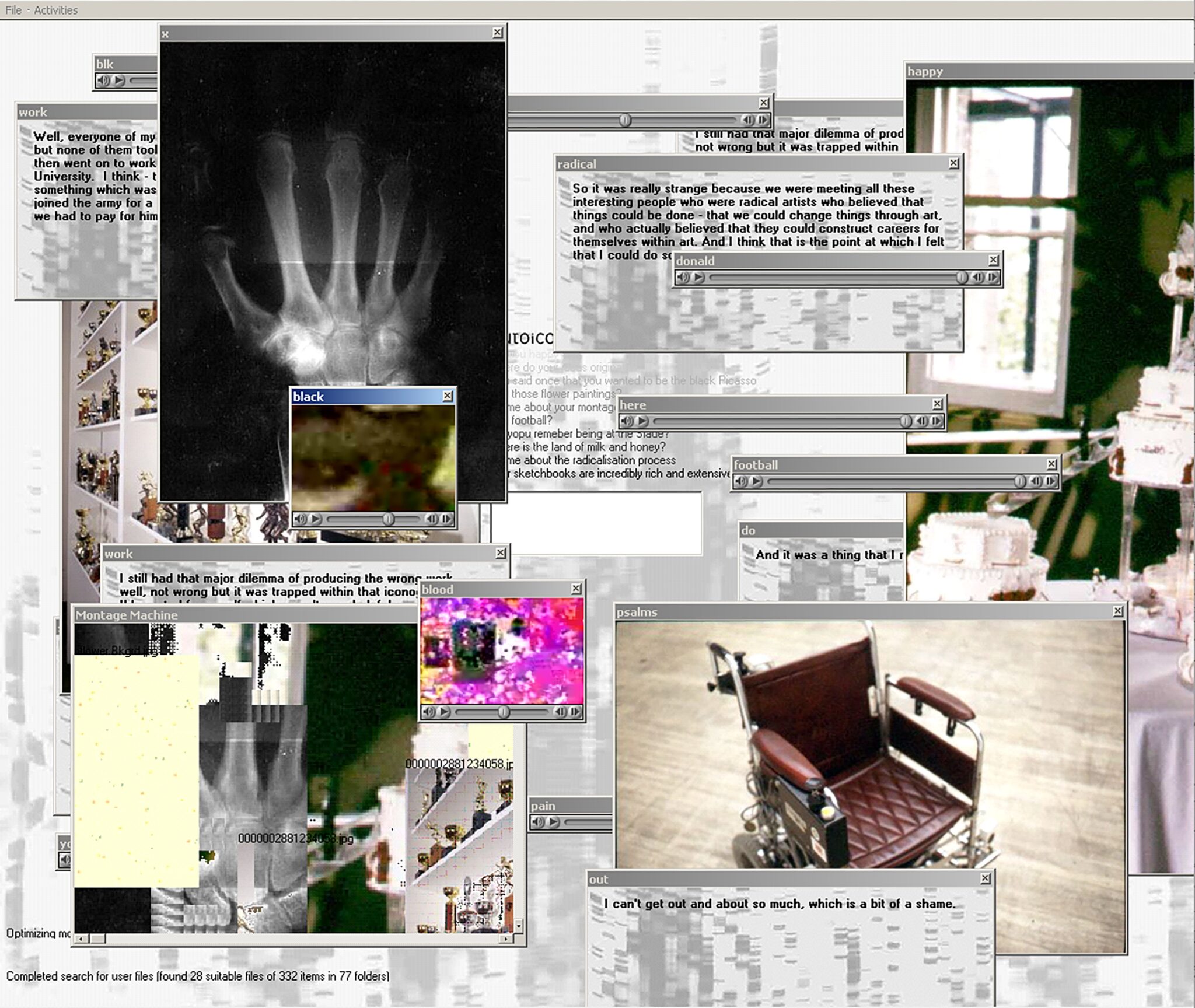 Donald Rodney and Donald Rodney plc, &ldquo;Autoicon,&rdquo; 1997-2000