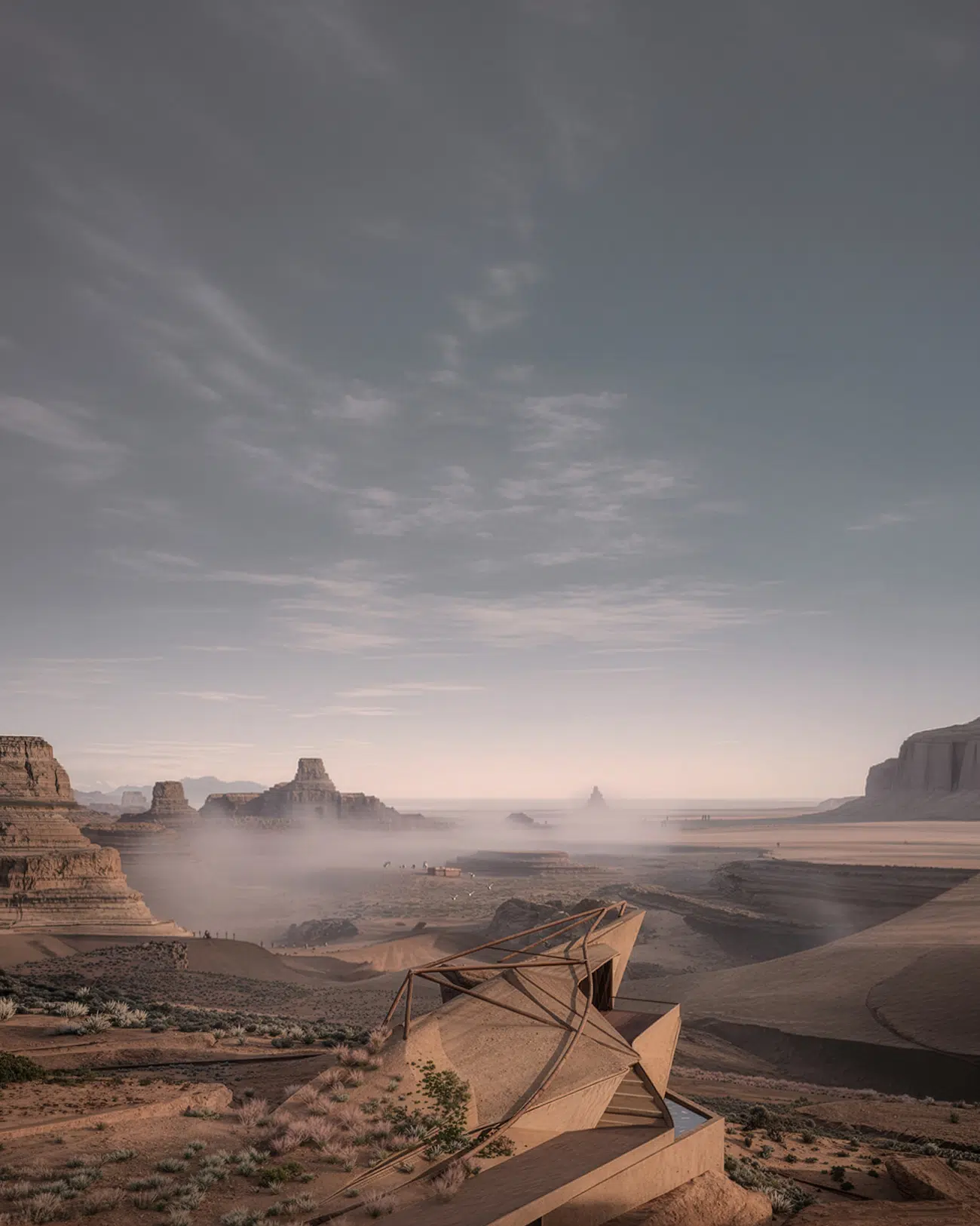 Desert Observatory House by Vrantsi