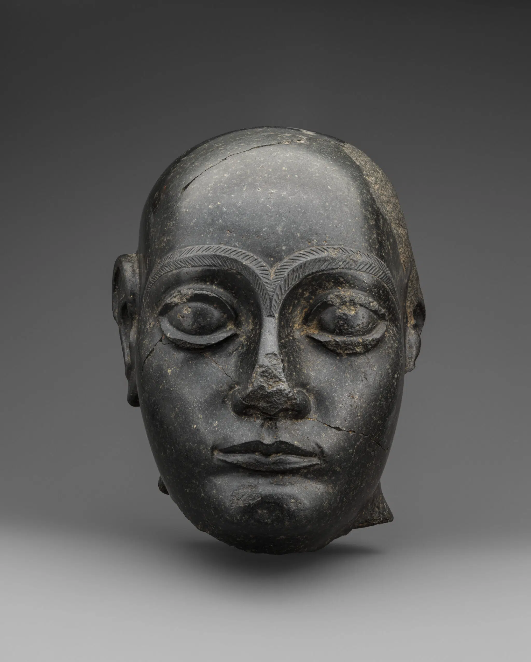 Head of Gudea, Neo-Sumerian, ca. 2090 BCE.
