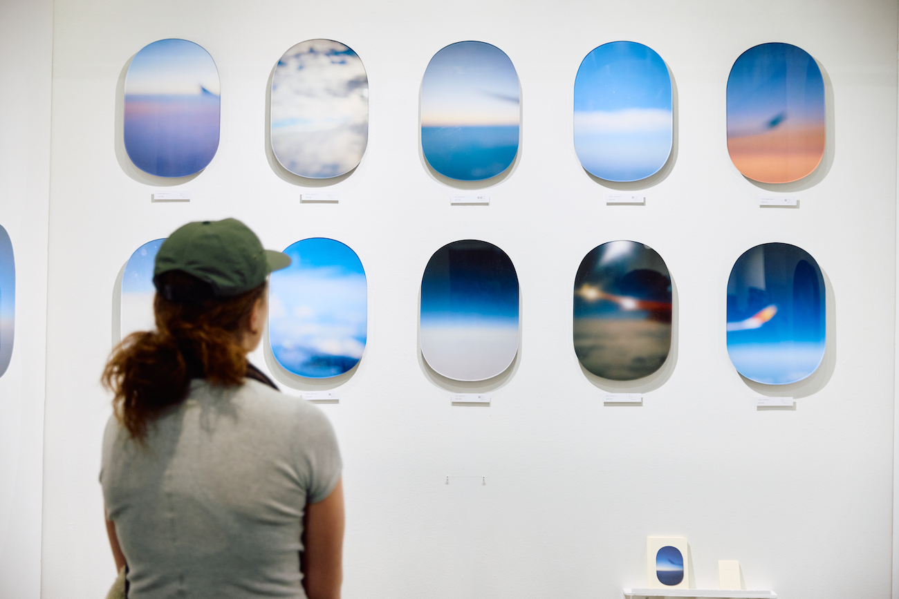 Installation view of the fall edition of the Other Art Fair in Brooklyn, November 2025