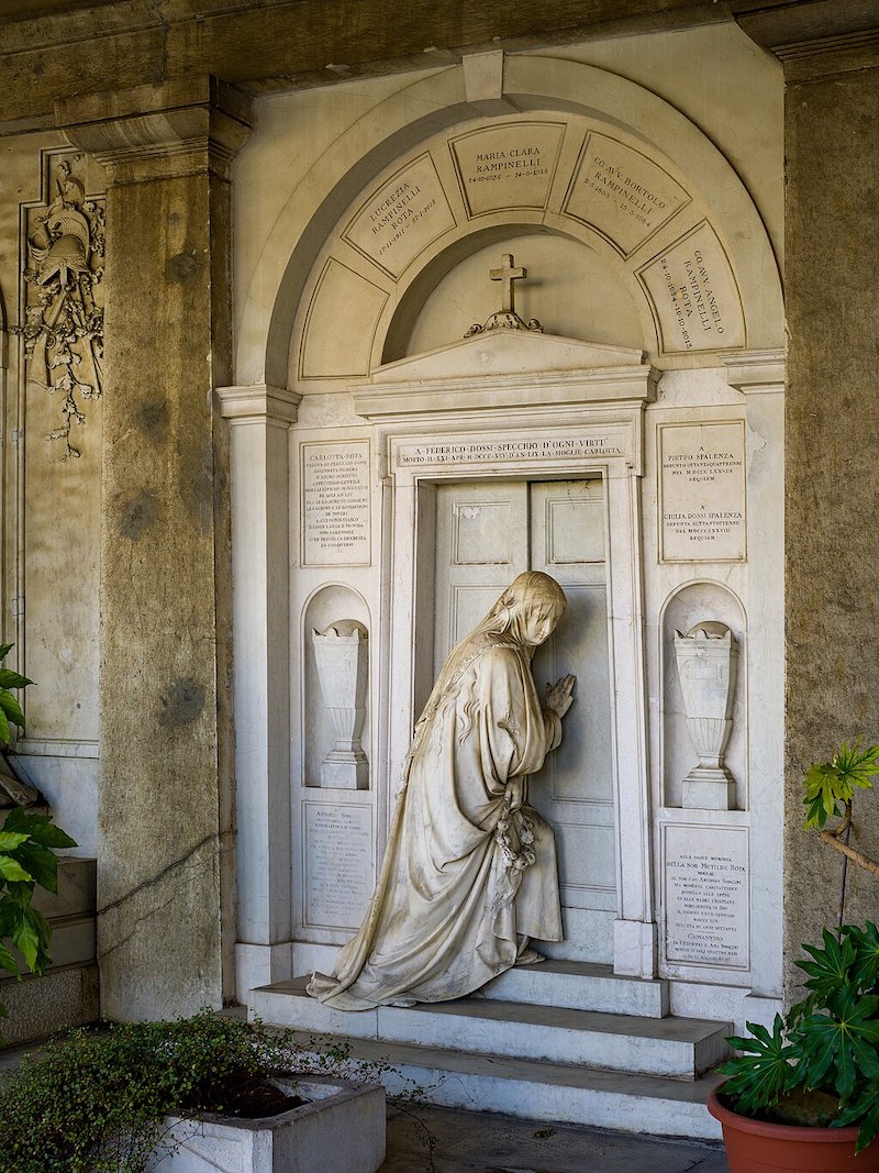 Veiled Marble Sculpture 