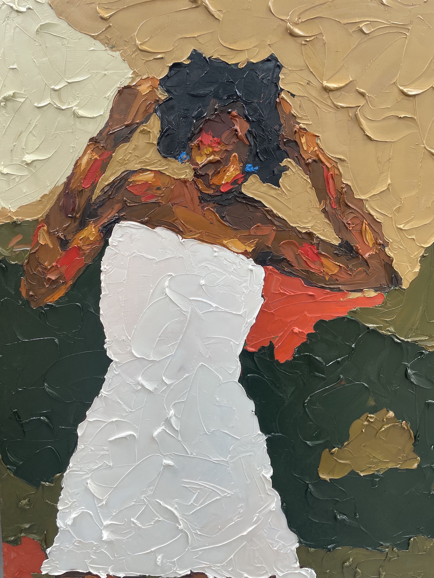 Victoria Oniosun, &ldquo;Days Like This,&rdquo; 2025. Oil on canvas. 