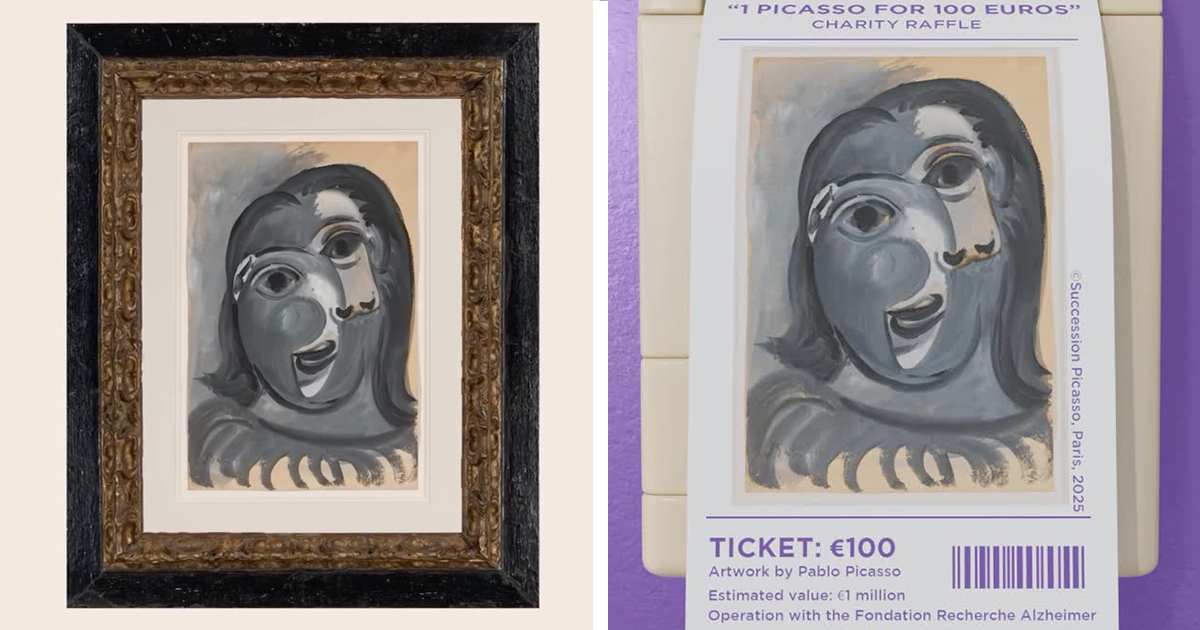A $1 Million Pablo Picasso Painting Is Being Raffled Off for Only $116