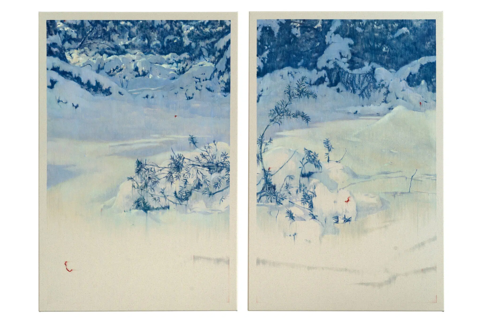 Kaori Izumiya, &ldquo;Stillness 01,&rdquo; 2026. Oil on canvas. (Courtesy of the artist and Wishbone Gallery)
