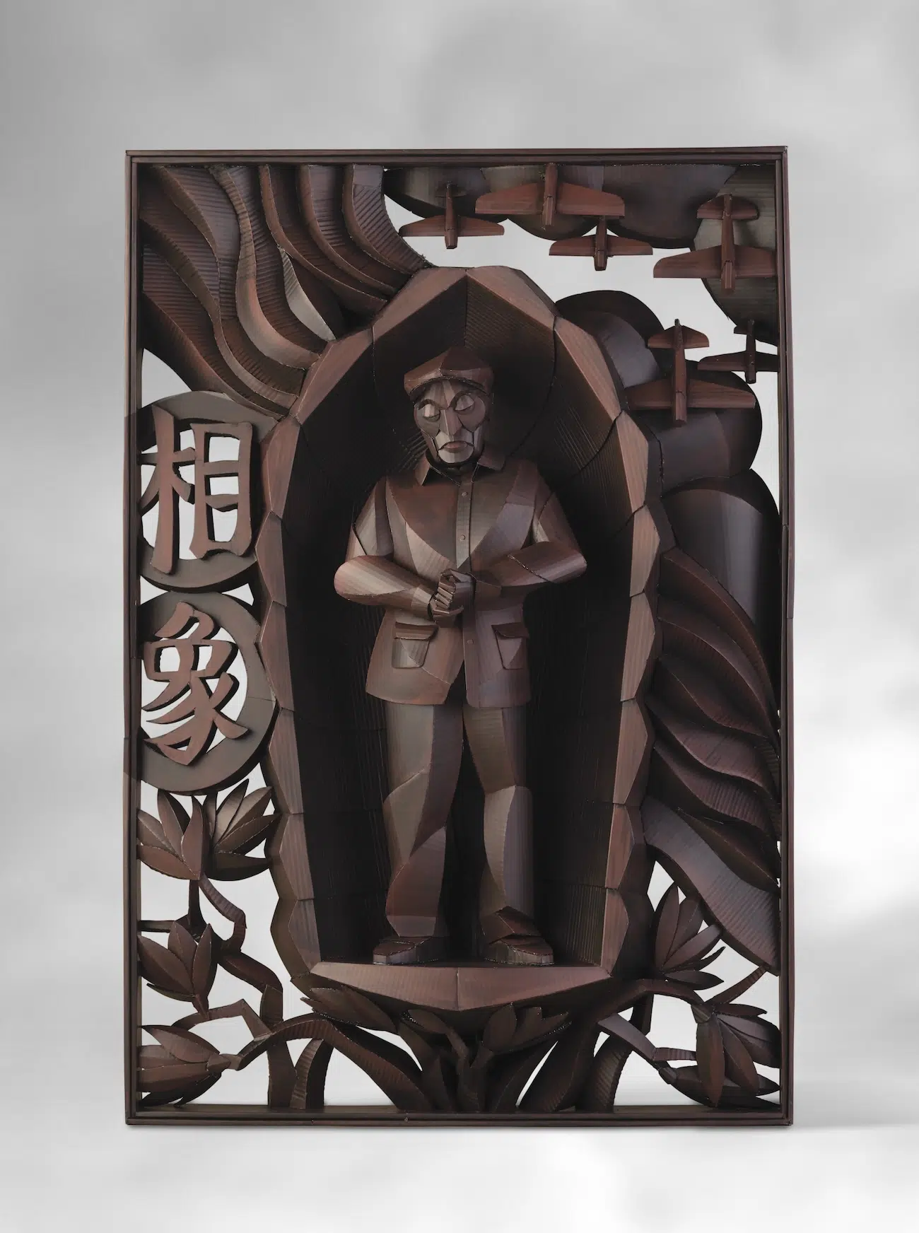 Cardboard Sculptures by Warren King