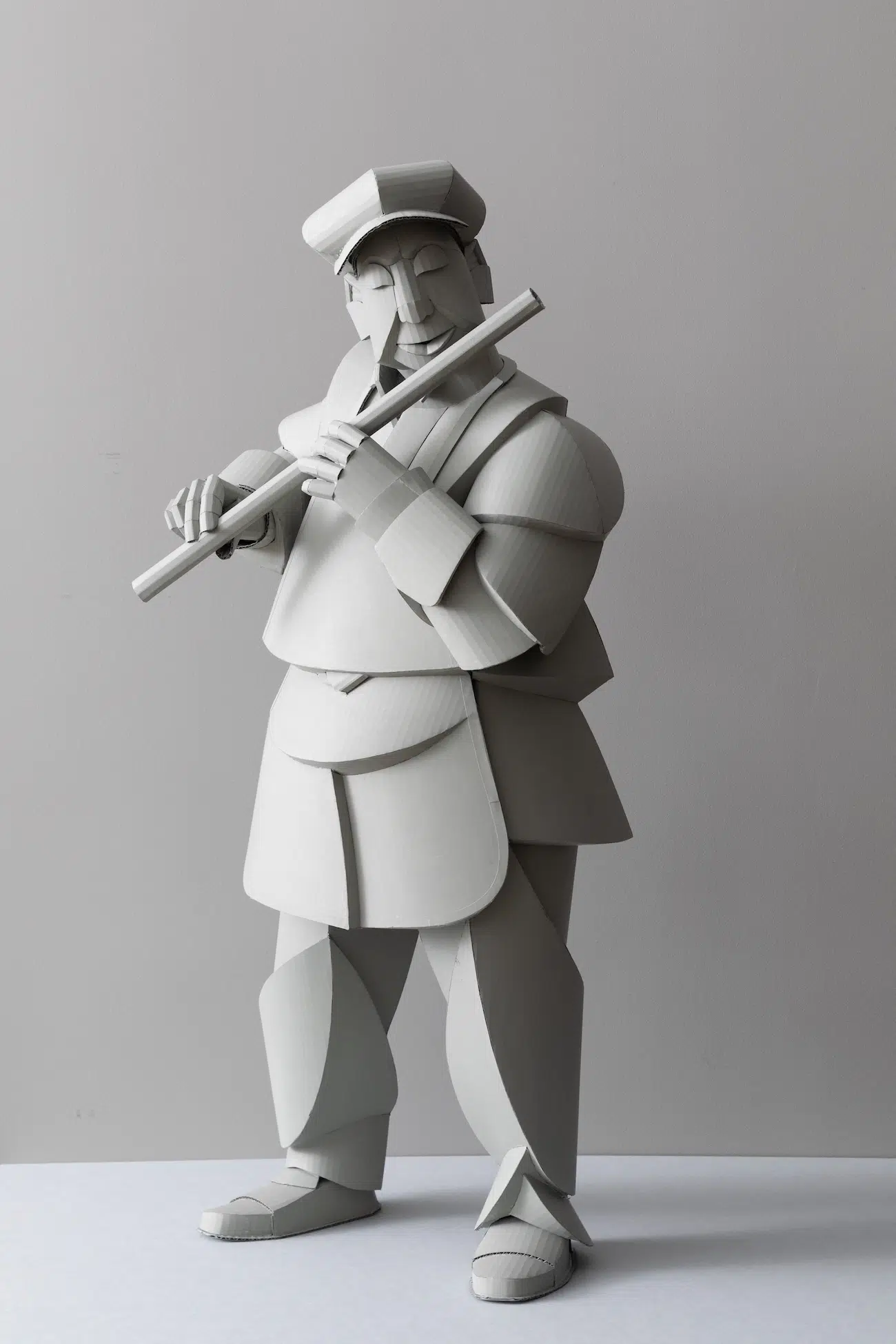 Cardboard Sculptures by Warren King