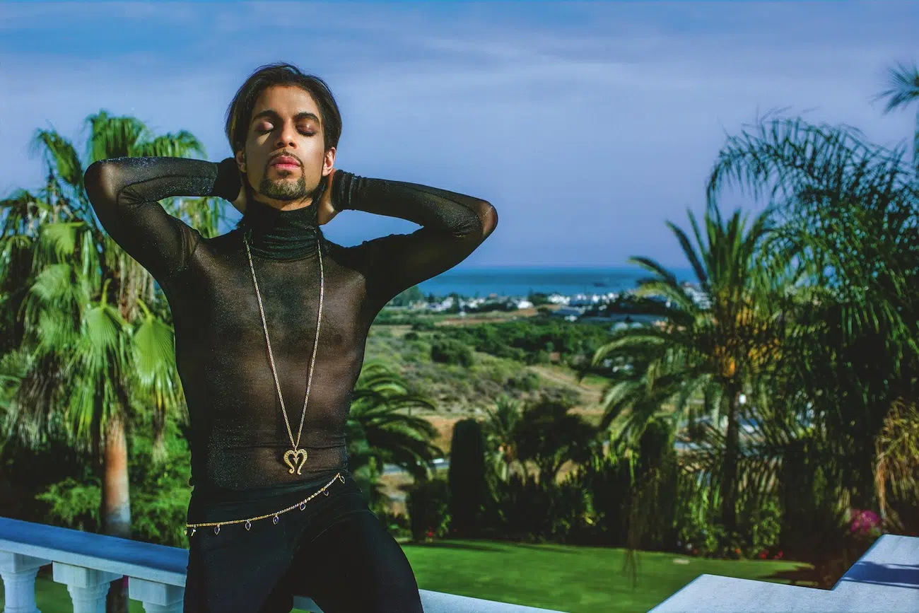 Prince Posing in Spain