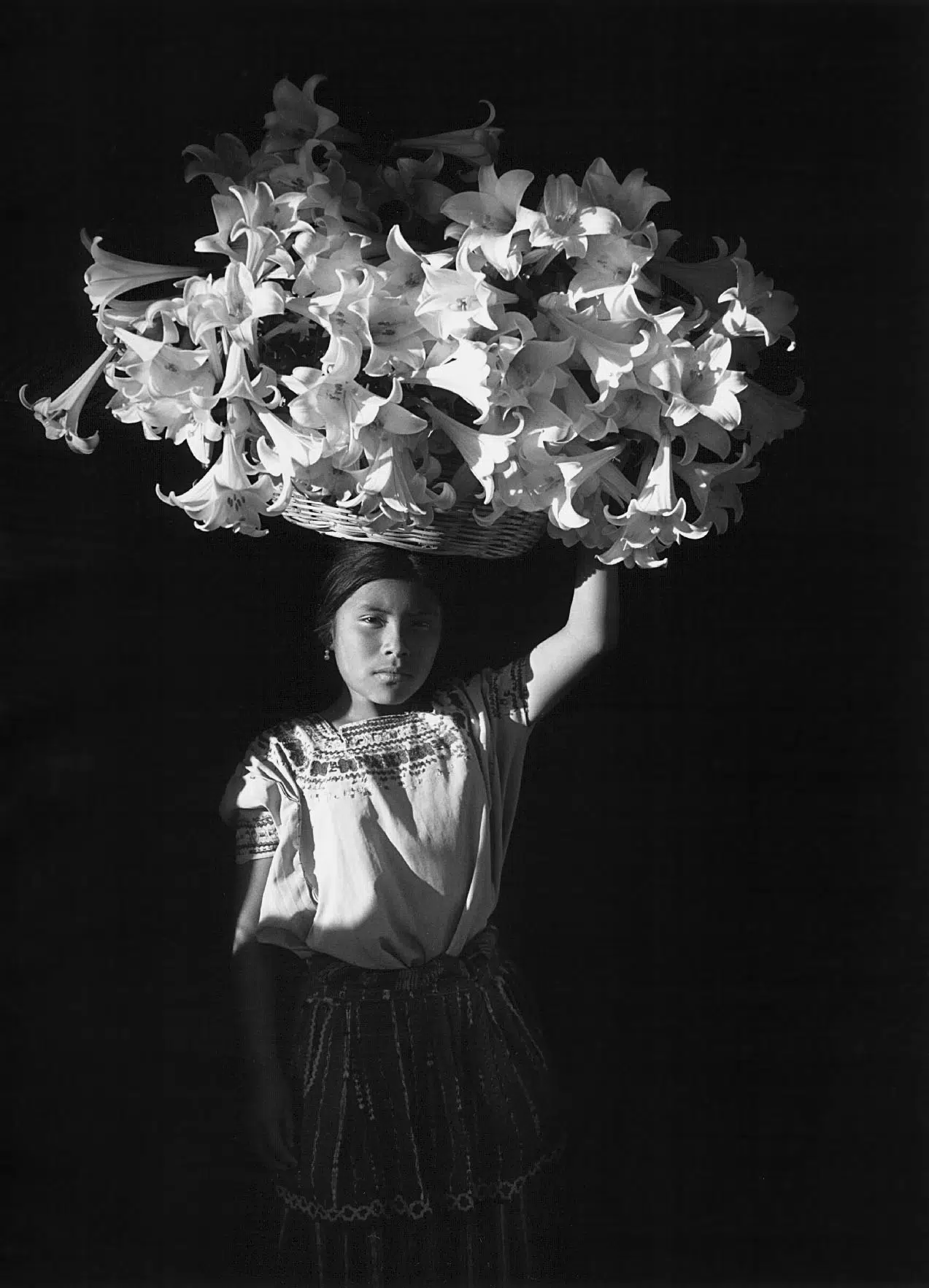 Flor Gardu&ntilde;o. Canasta de Luz, Guatemala, 1989.
