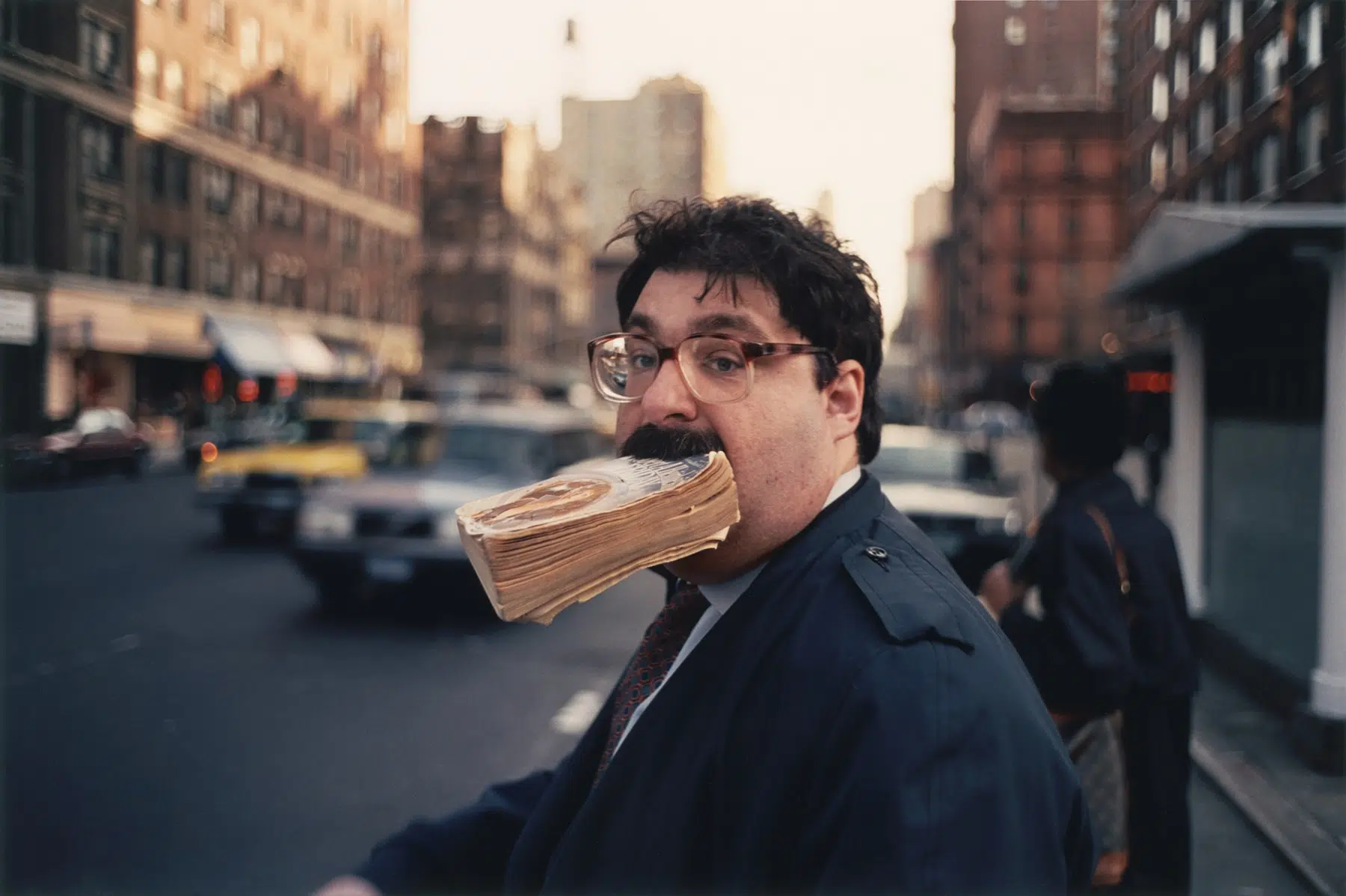 Jeff Mermelstein, &ldquo;New York City,&rdquo; 1993. (Courtesy of Leica Gallery NY)