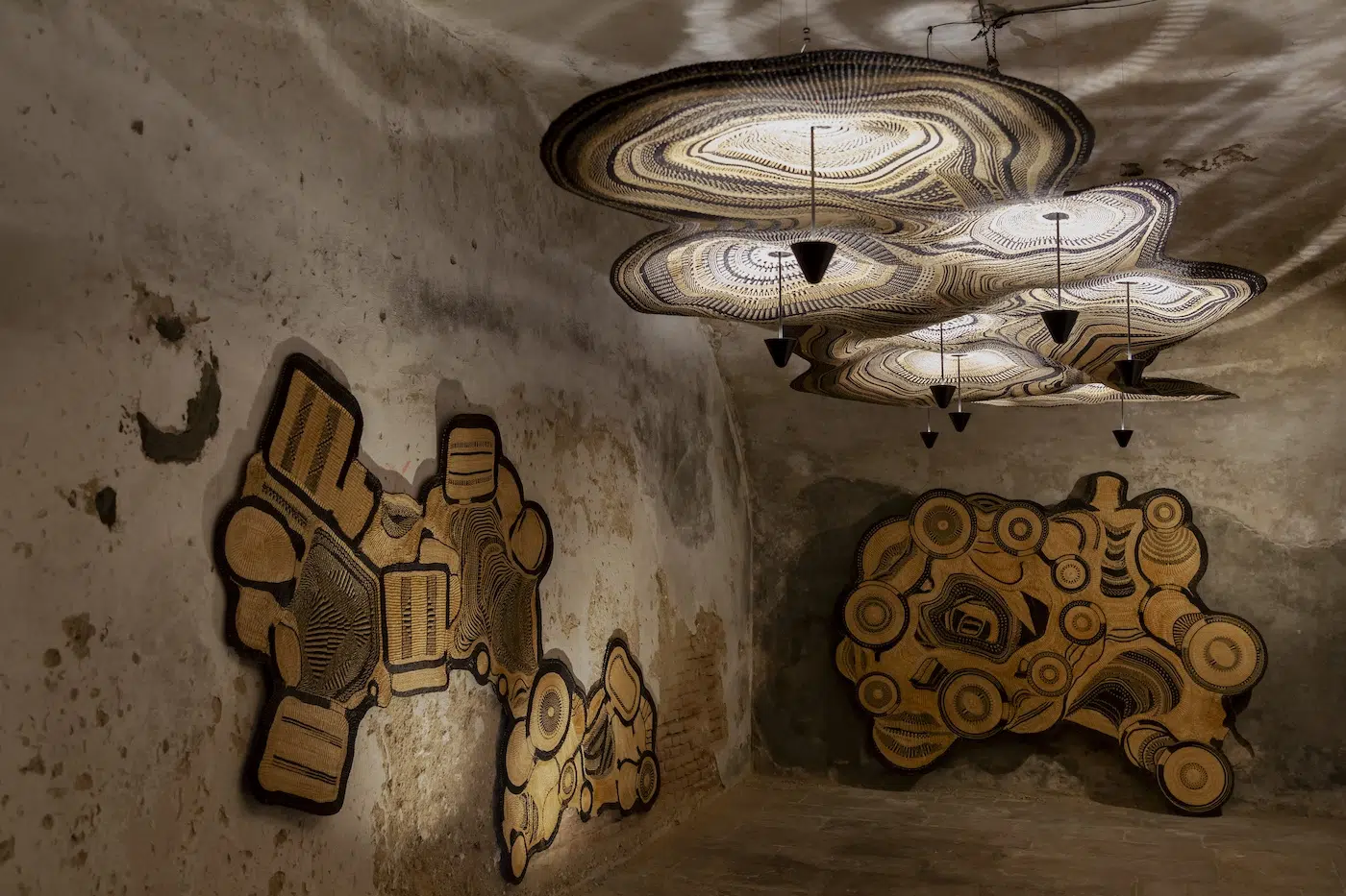 Gurunsi Pet Lamp Collection by Alvaro Catalan de Ocon