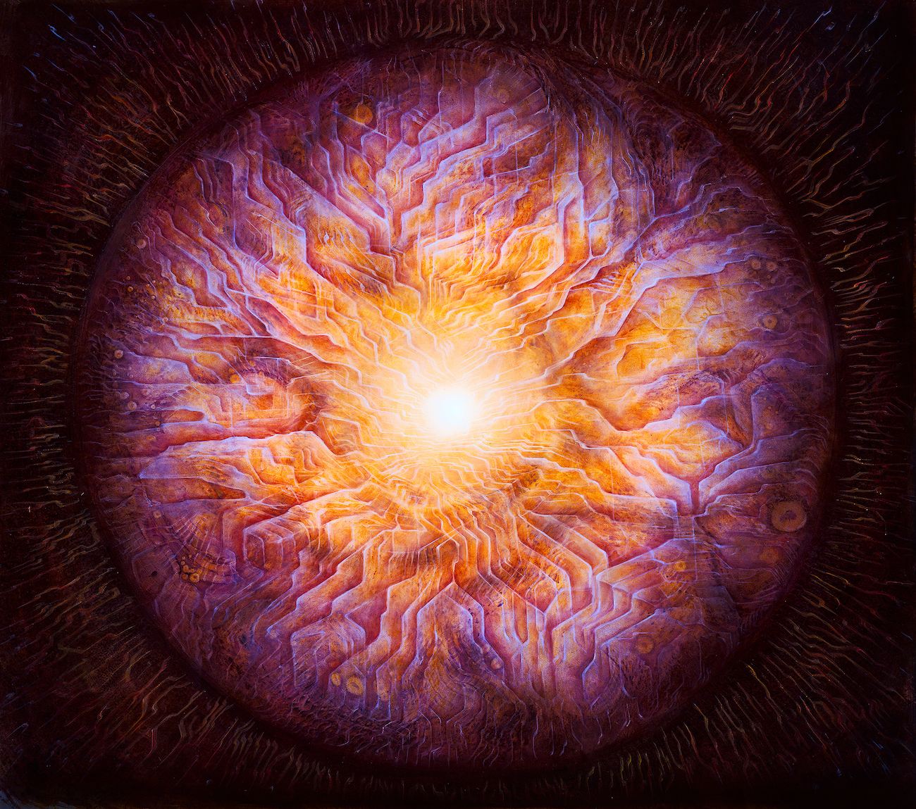 Alpha Centauri, 206x182cm, Acrylic, Oil & Airbrush on Canvas, 2026