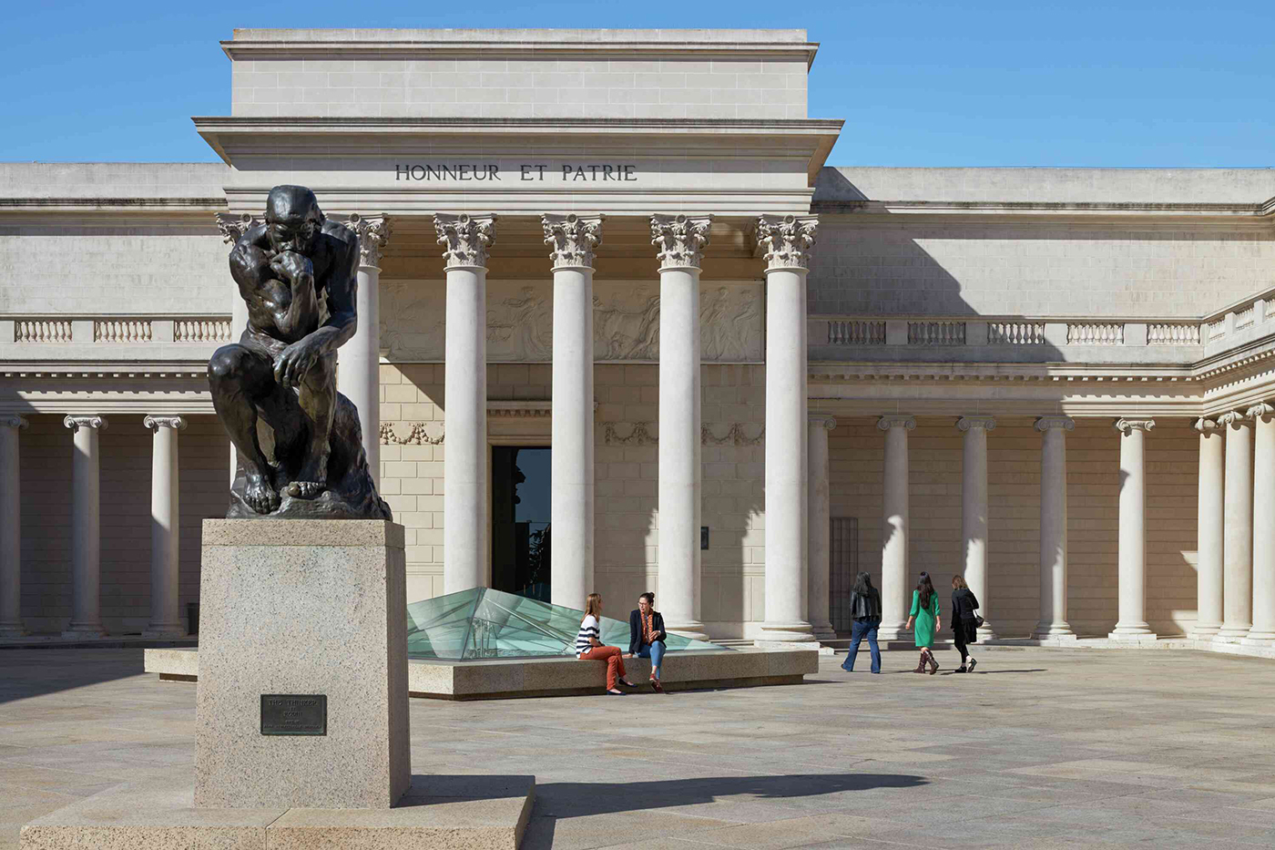 The Thinker by Auguste Rodin at Legion of Honor
