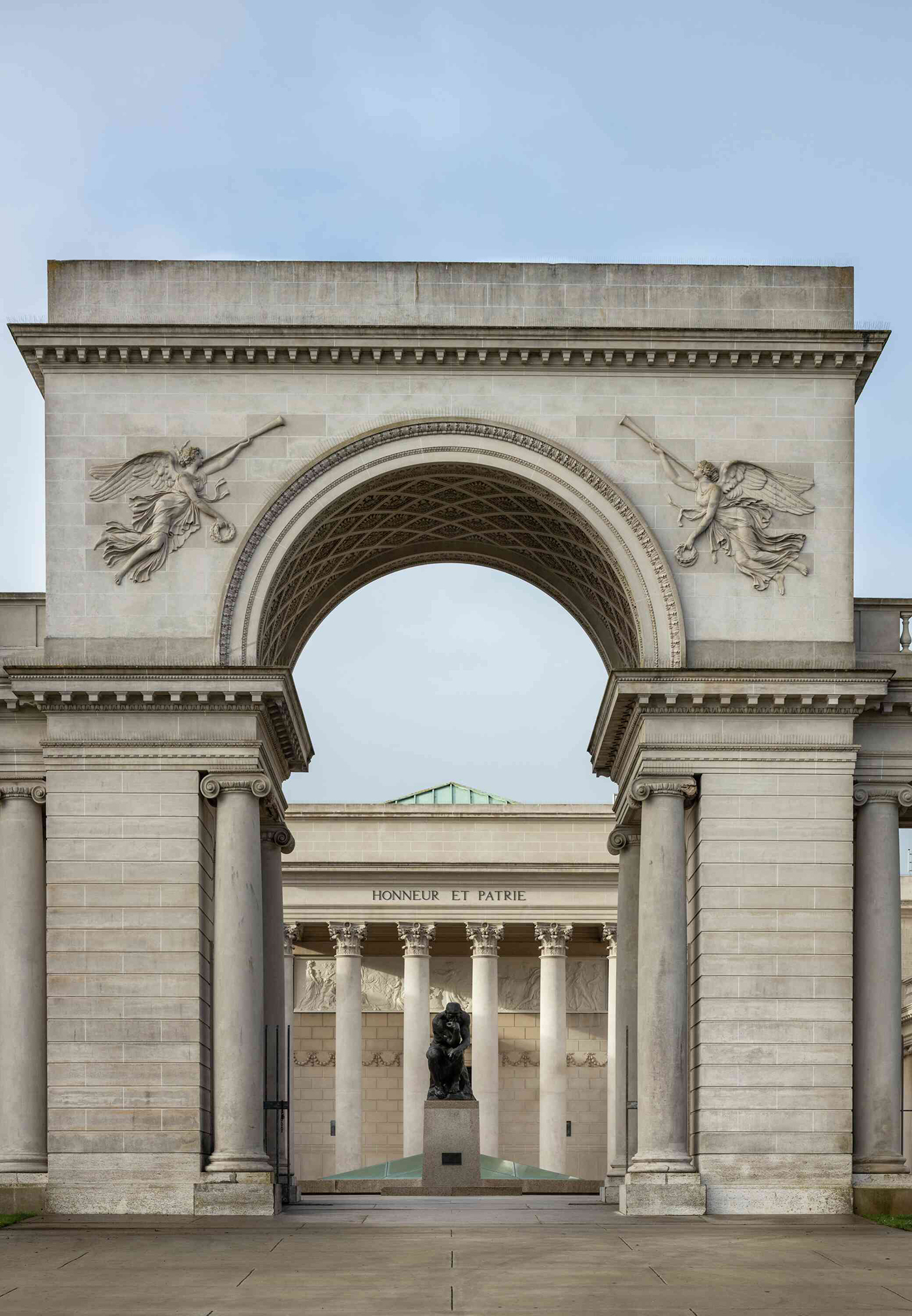 The Thinker by Auguste Rodin at Legion of Honor