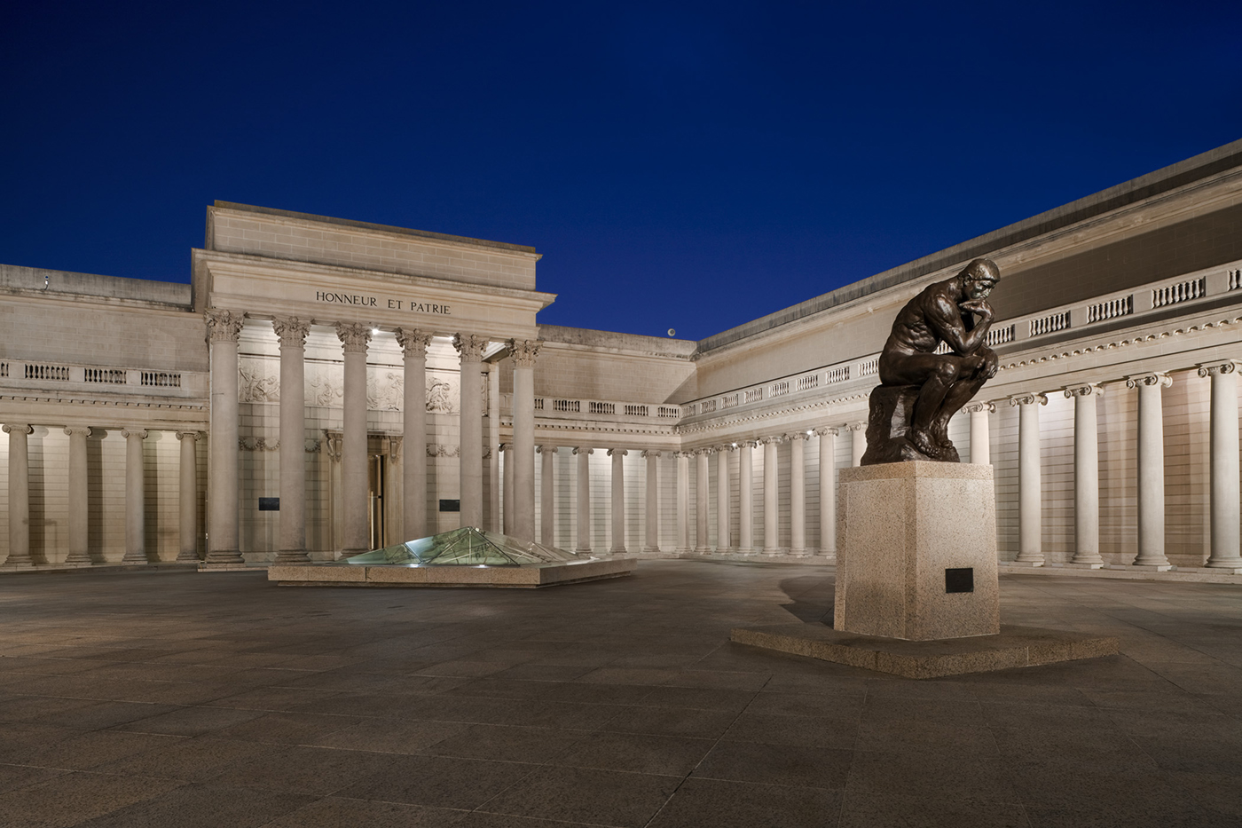 The Thinker by Auguste Rodin at Legion of Honor