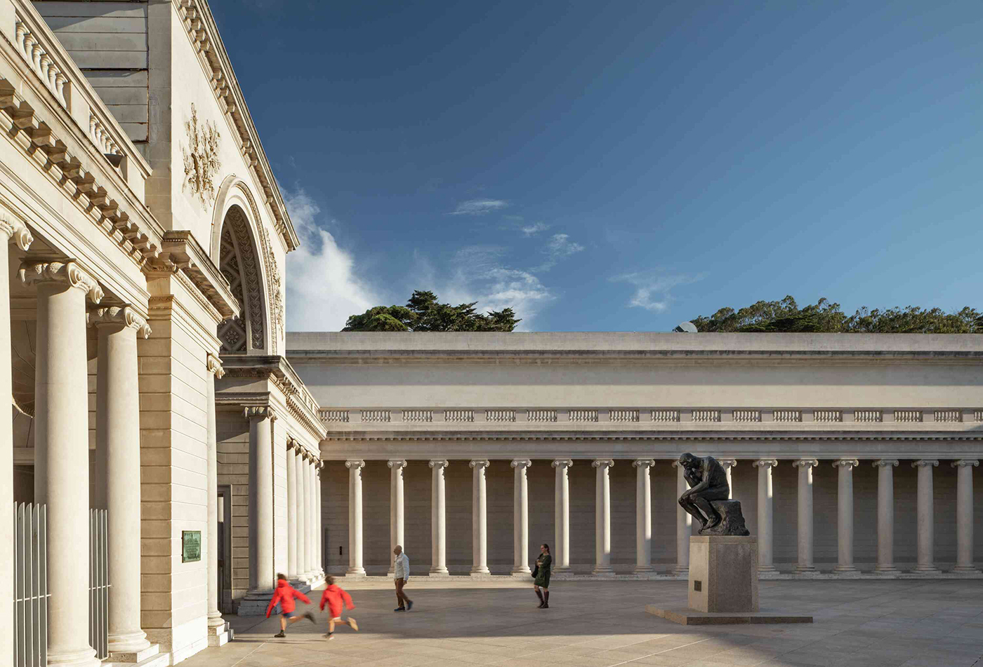 The Thinker by Auguste Rodin at Legion of Honor