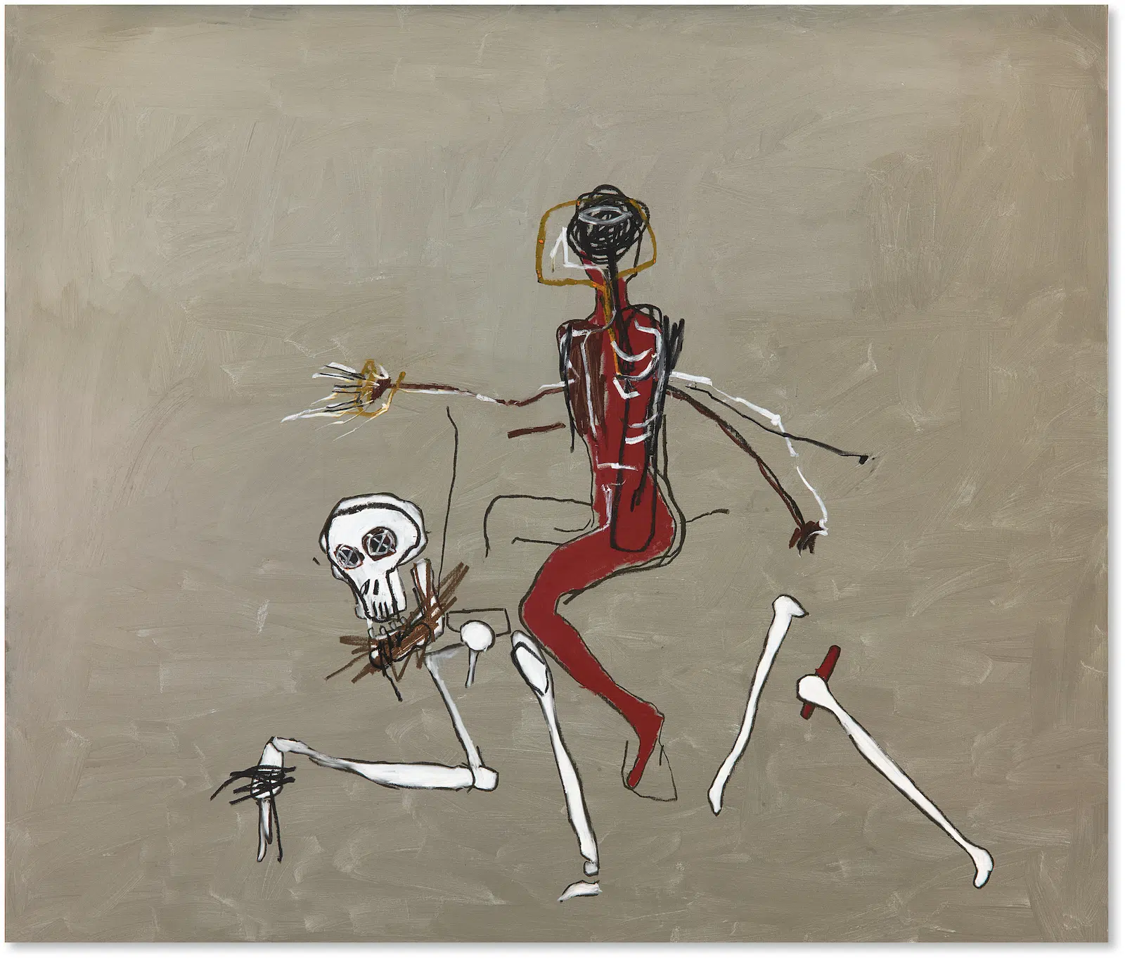 Artwork by Basquiat. (Courtesy Artestar, New York &copy; Estate of Jean-Michel Basquiat)
