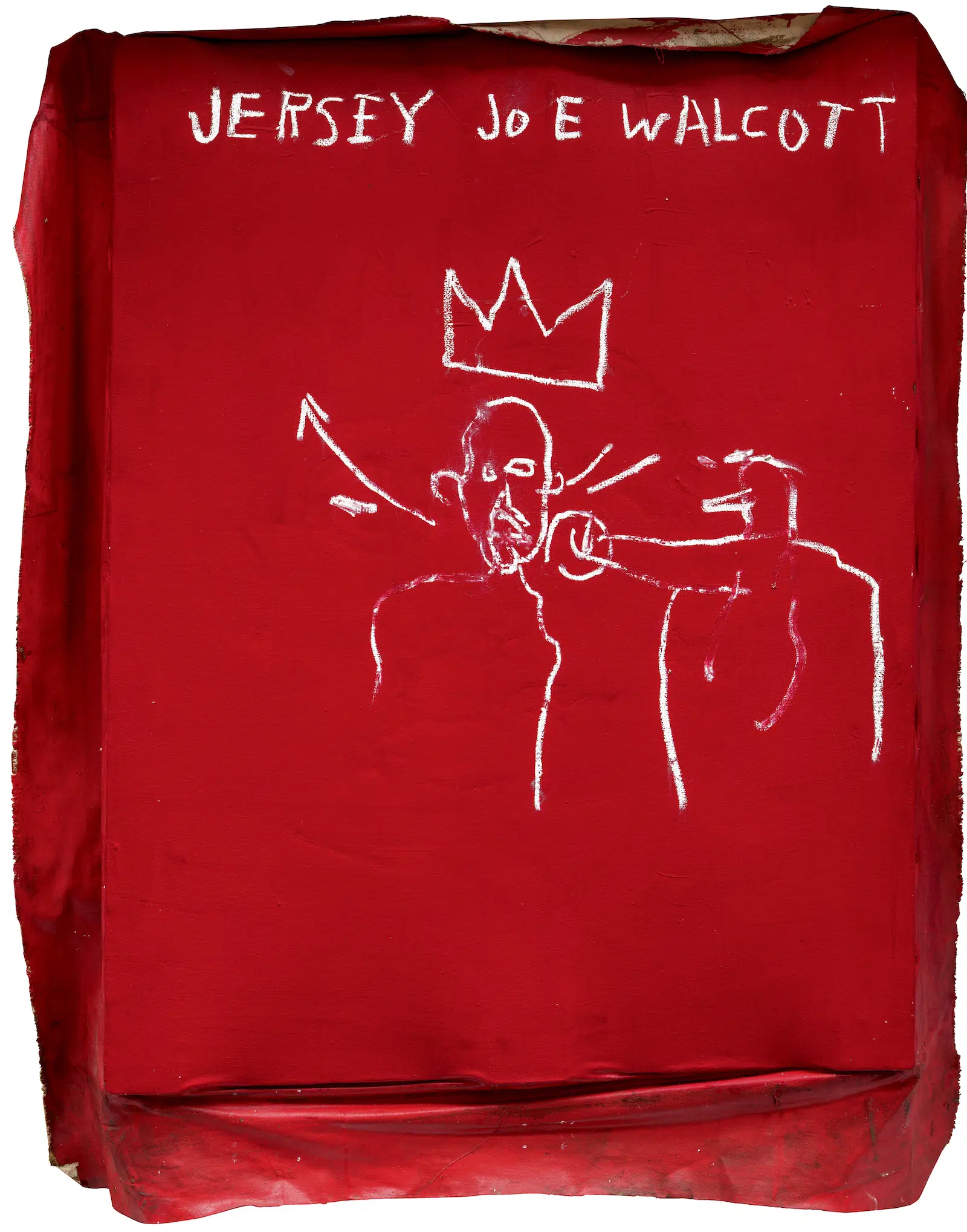 &ldquo;Jersey Joe Walcott,&rdquo; 1983. Acrylic on canvas. (Courtesy Colour Themes)