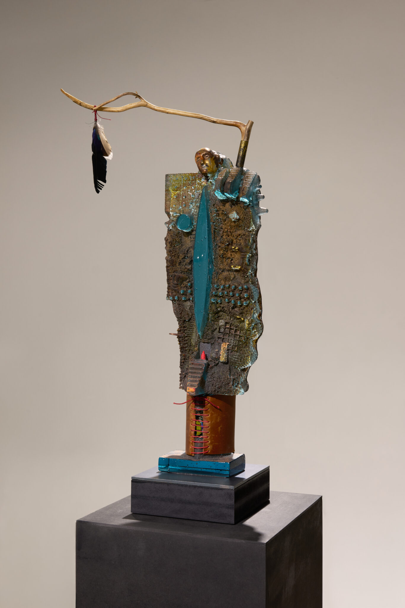 Installation view of &ldquo;Starman: Sixty Years of Exploring Glass Art&rdquo; at Robert Lehman Gallery at Urban Glass in Brooklyn, NY.