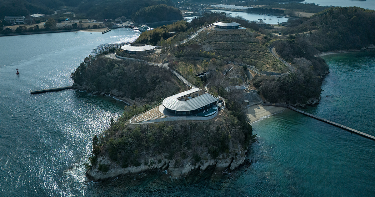 Contemporary Villas on Remote Japanese Island Built Using an Ancient Construction Technique