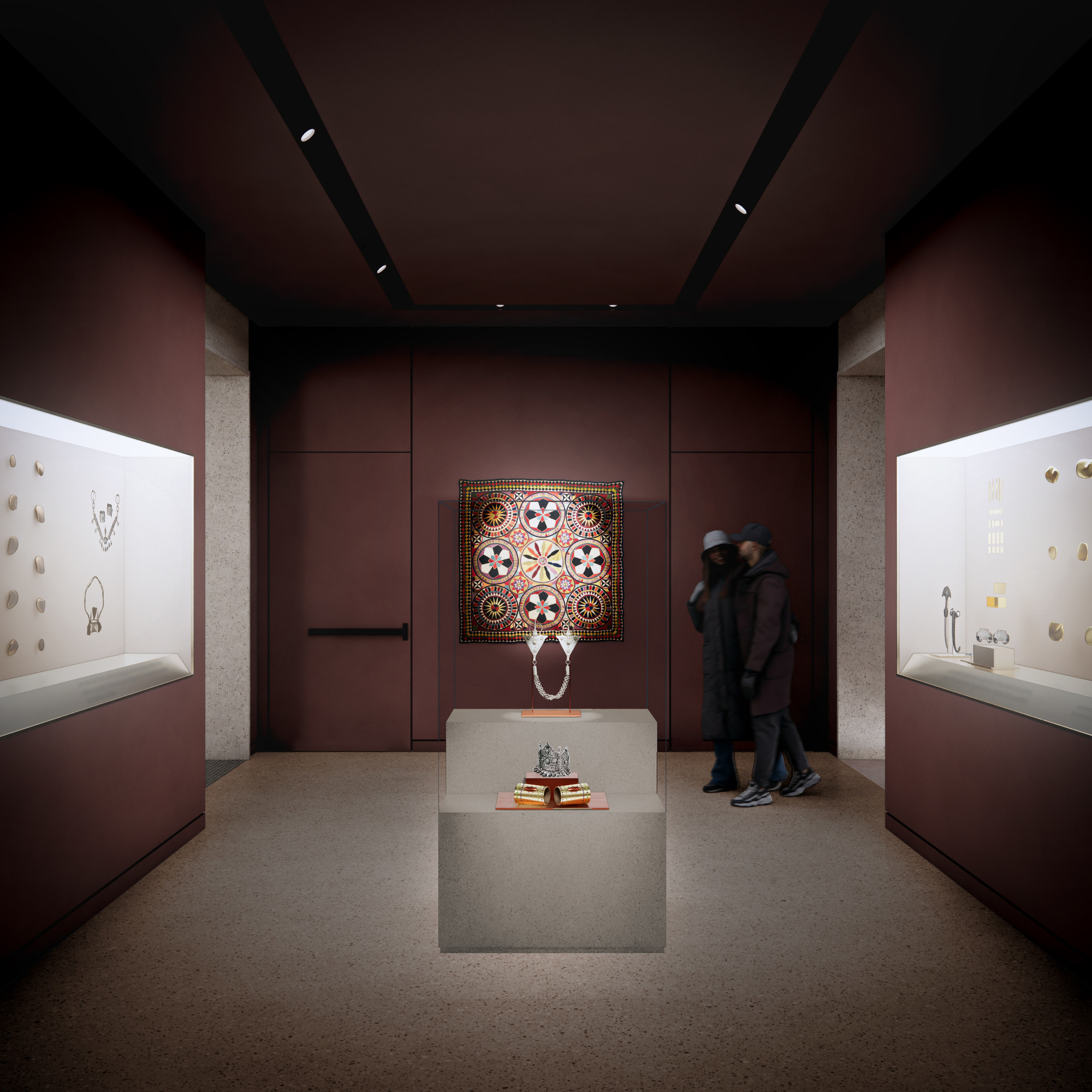 Rendering of the Brooklyn Museum&rsquo;s new Arts of Africa Galleries