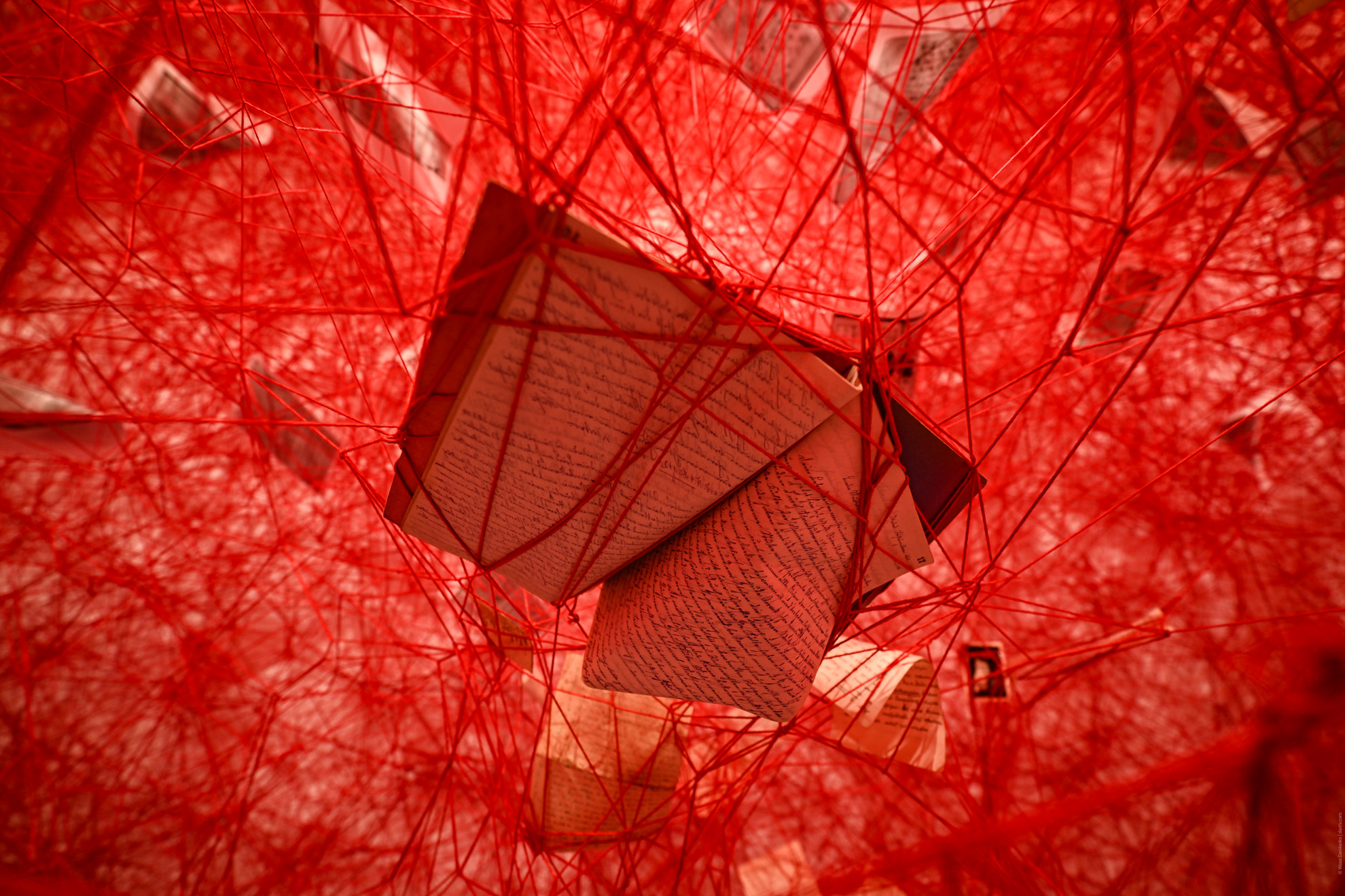 Installation view of &ldquo;Two Home Countries&rdquo; at Japan Society Gallery in New York, 2025