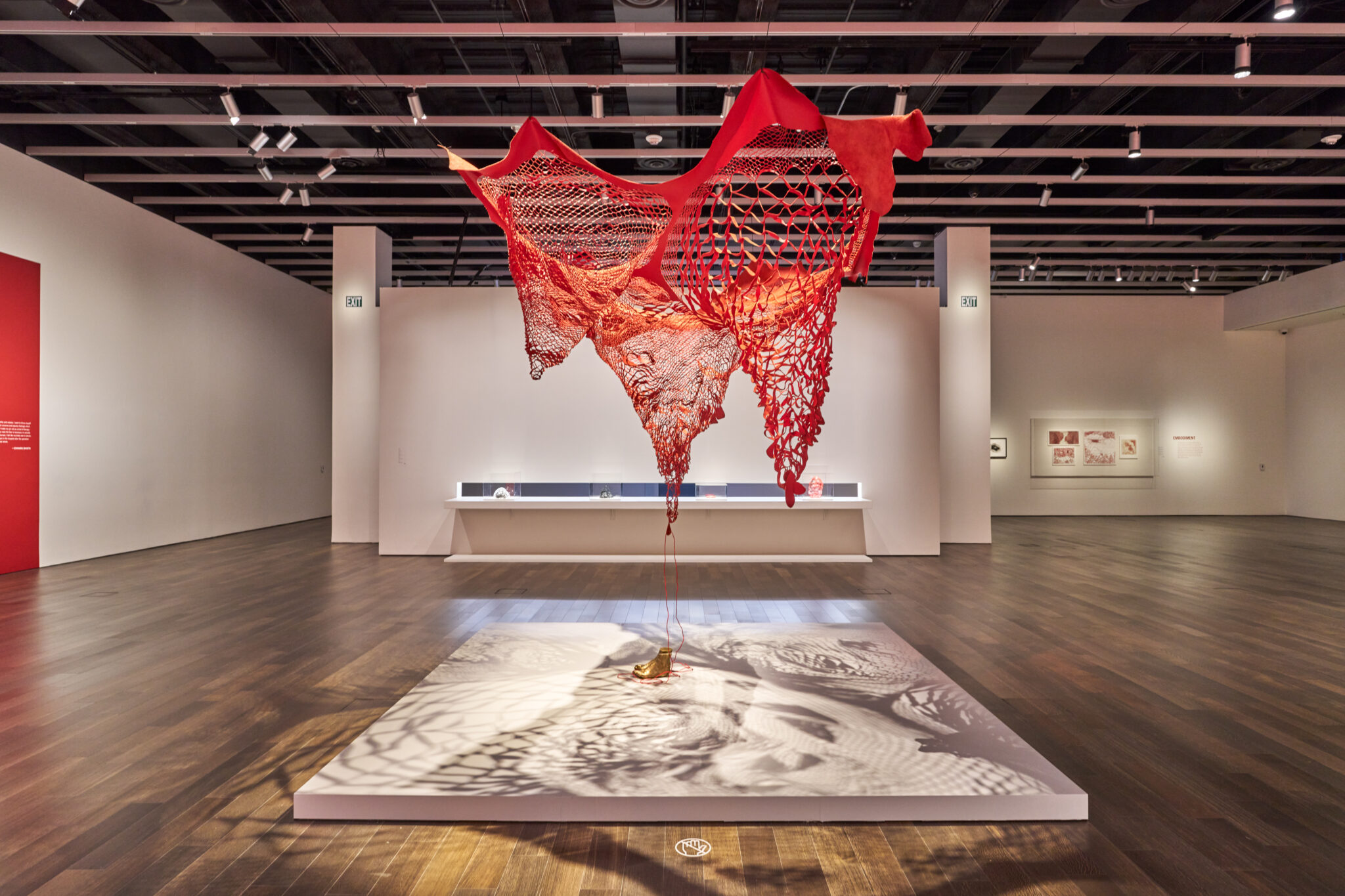 Installation view of &ldquo;Two Home Countries&rdquo; at the Asian Art Museum in San Francisco