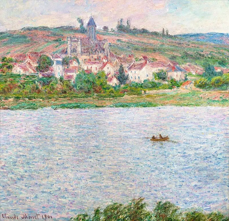 Claude Monet, V&eacute;theuil, effet du matin, 1901 