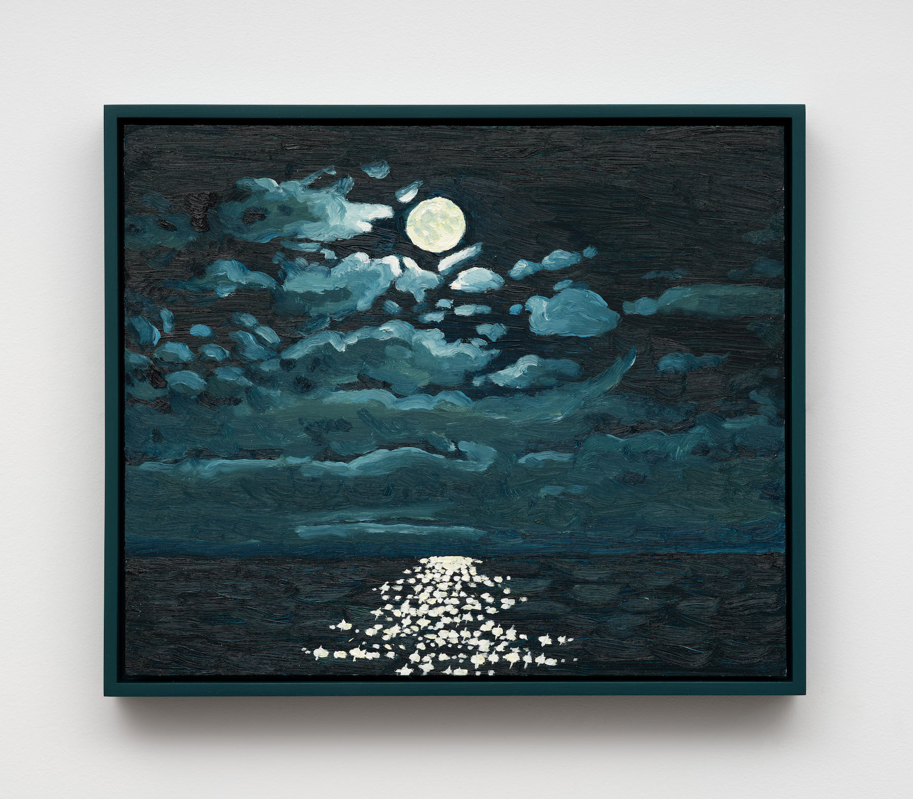 &ldquo;Moonlight over the ocean,&rdquo; 2025.